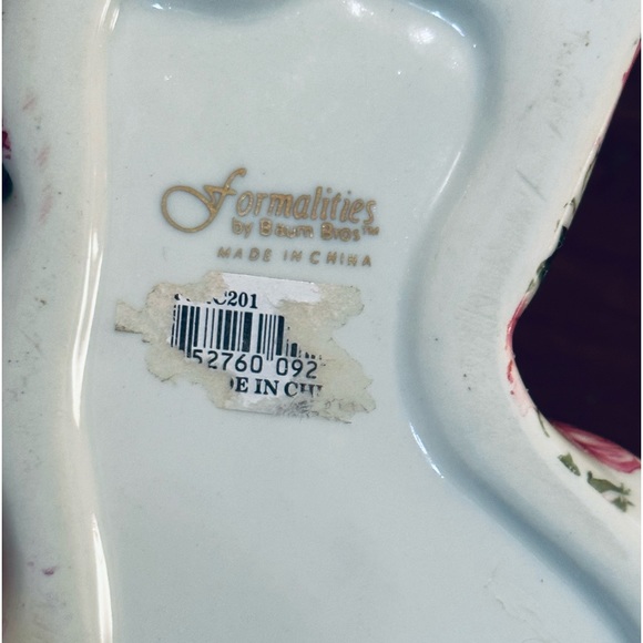 🌟4xHP🌟VTG Porcelain Sleeping Pink Chintz Cat Figurine Formalities Baum Brothers - Picture 7 of 7